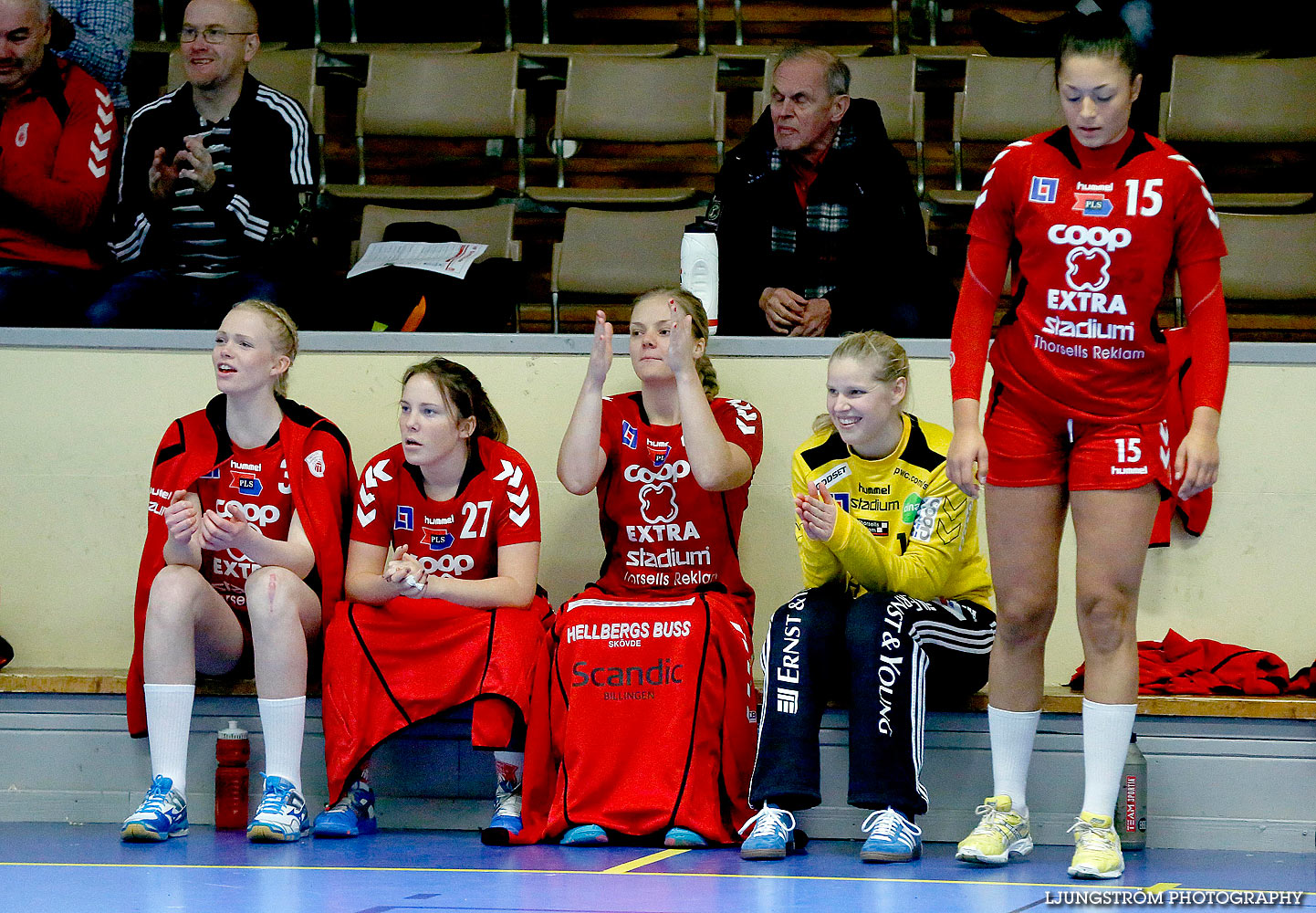 HF Somby/Skövde-HK S-hof 17-22,dam,Skövde Idrottshall,Skövde,Sverige,Handboll,,2014,128736