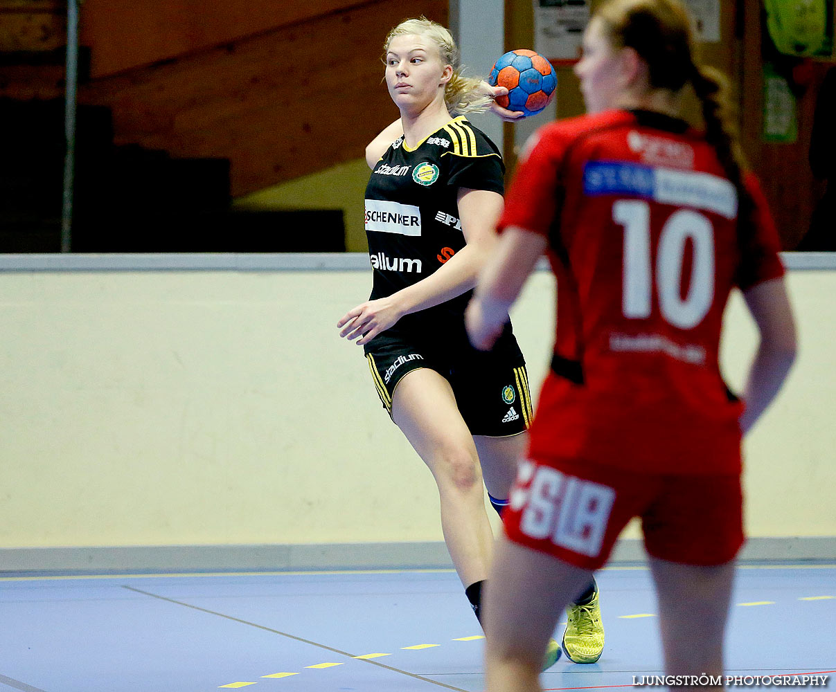 HF Somby/Skövde-HK S-hof 17-22,dam,Skövde Idrottshall,Skövde,Sverige,Handboll,,2014,128737