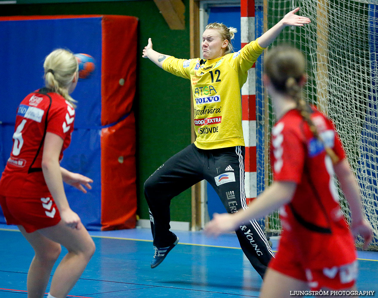 HF Somby/Skövde-HK S-hof 17-22,dam,Skövde Idrottshall,Skövde,Sverige,Handboll,,2014,128739