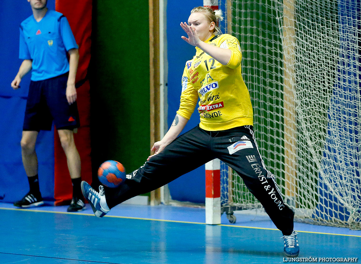 HF Somby/Skövde-HK S-hof 17-22,dam,Skövde Idrottshall,Skövde,Sverige,Handboll,,2014,128746