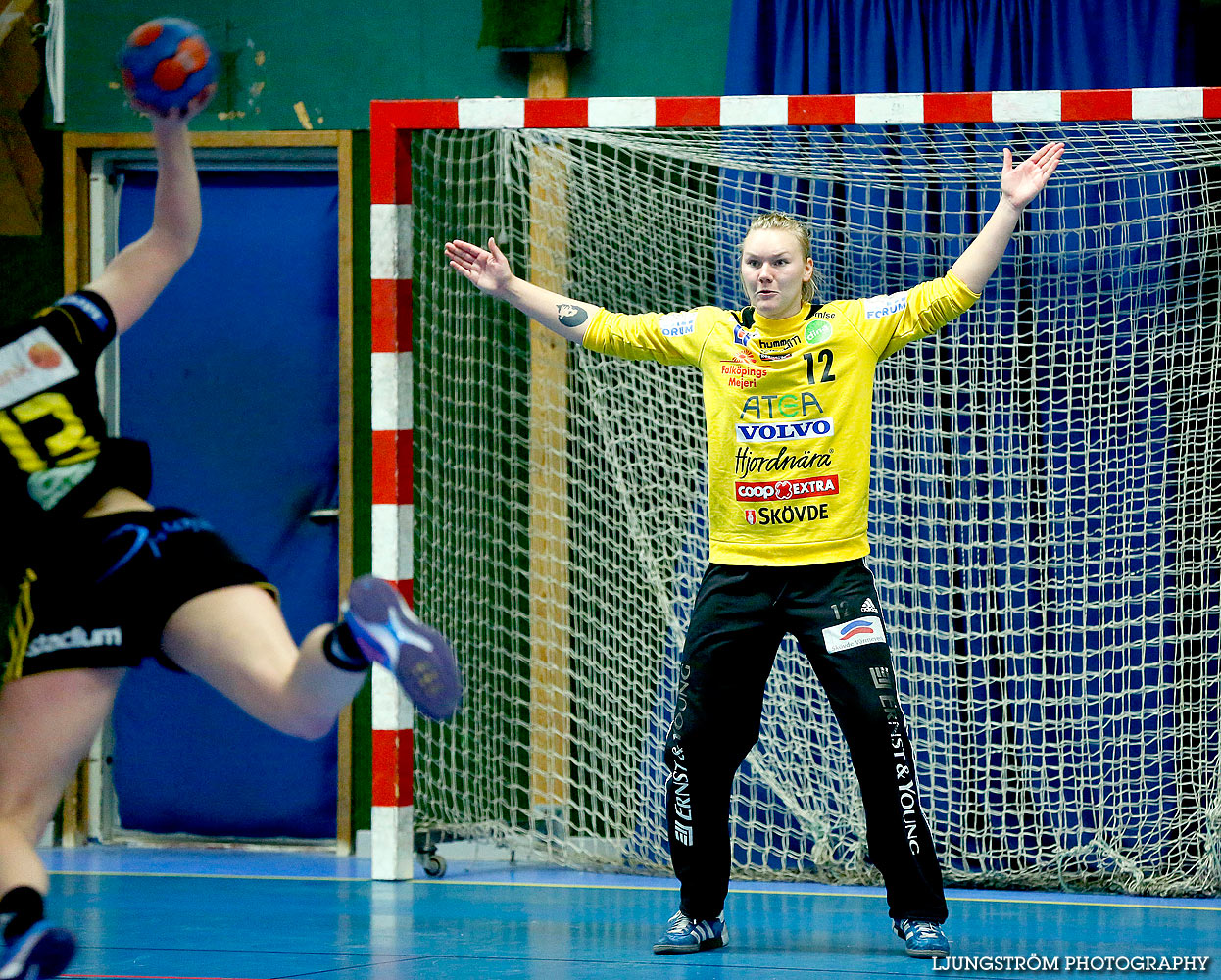 HF Somby/Skövde-HK S-hof 17-22,dam,Skövde Idrottshall,Skövde,Sverige,Handboll,,2014,128758