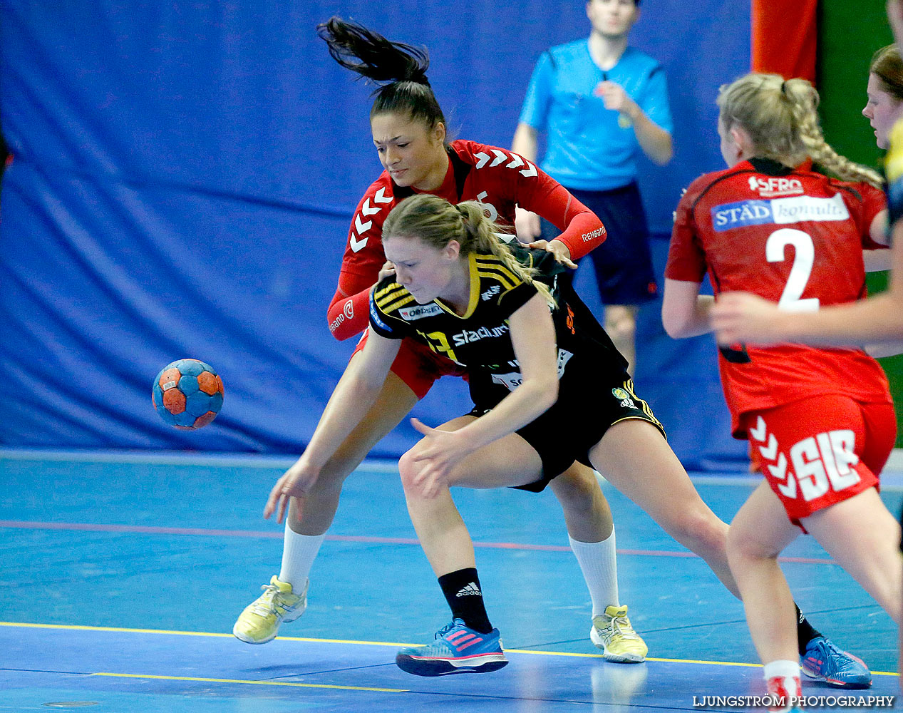 HF Somby/Skövde-HK S-hof 17-22,dam,Skövde Idrottshall,Skövde,Sverige,Handboll,,2014,128767