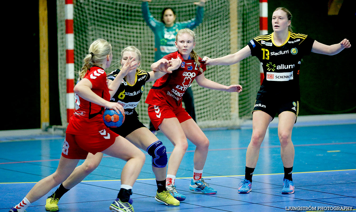 HF Somby/Skövde-HK S-hof 17-22,dam,Skövde Idrottshall,Skövde,Sverige,Handboll,,2014,128768