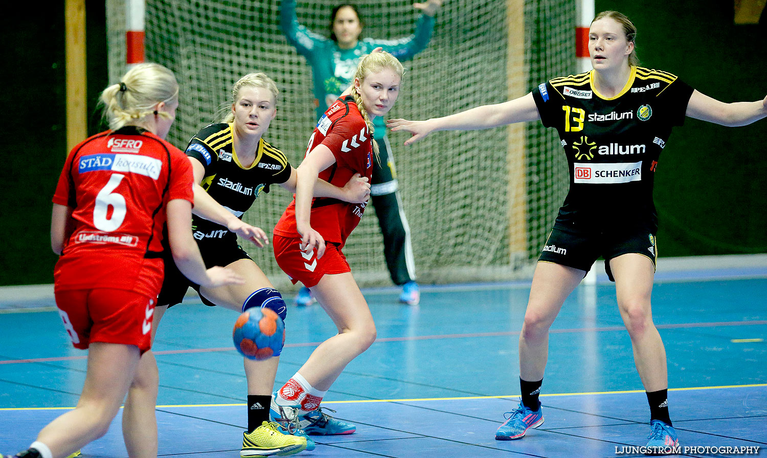 HF Somby/Skövde-HK S-hof 17-22,dam,Skövde Idrottshall,Skövde,Sverige,Handboll,,2014,128771