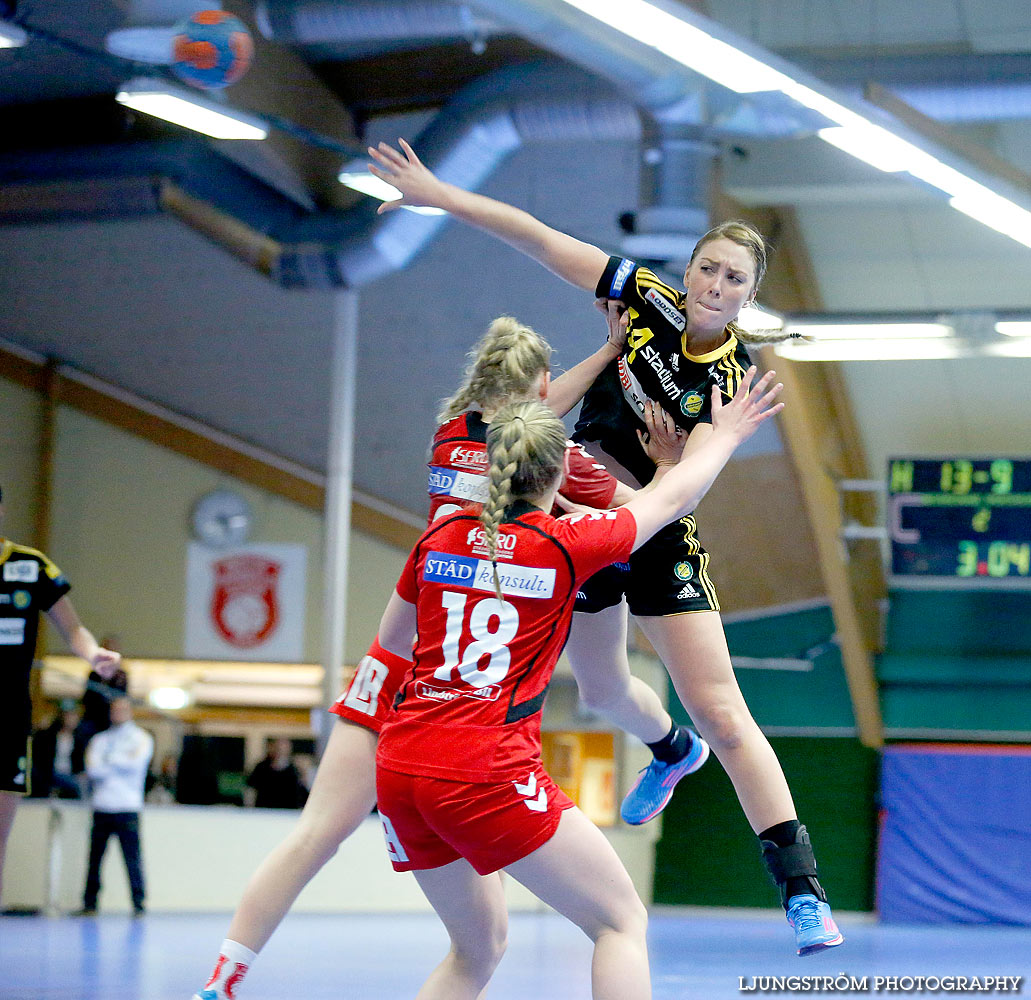 HF Somby/Skövde-HK S-hof 17-22,dam,Skövde Idrottshall,Skövde,Sverige,Handboll,,2014,128775