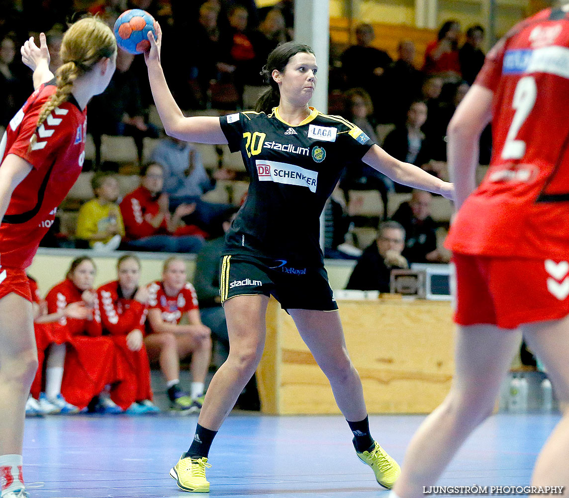 HF Somby/Skövde-HK S-hof 17-22,dam,Skövde Idrottshall,Skövde,Sverige,Handboll,,2014,128791