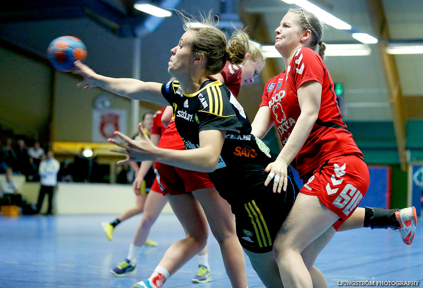 HF Somby/Skövde-HK S-hof 17-22,dam,Skövde Idrottshall,Skövde,Sverige,Handboll,,2014,128794