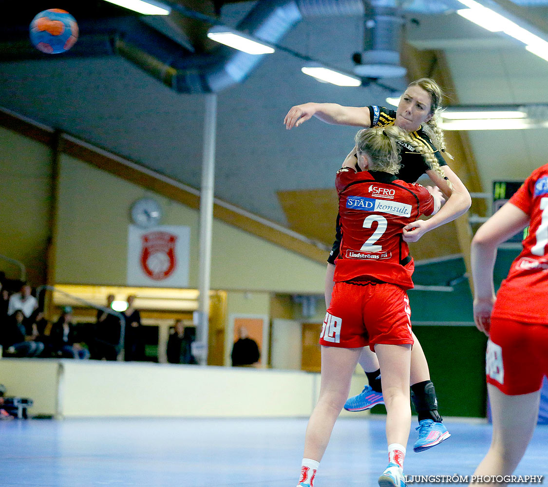 HF Somby/Skövde-HK S-hof 17-22,dam,Skövde Idrottshall,Skövde,Sverige,Handboll,,2014,128795