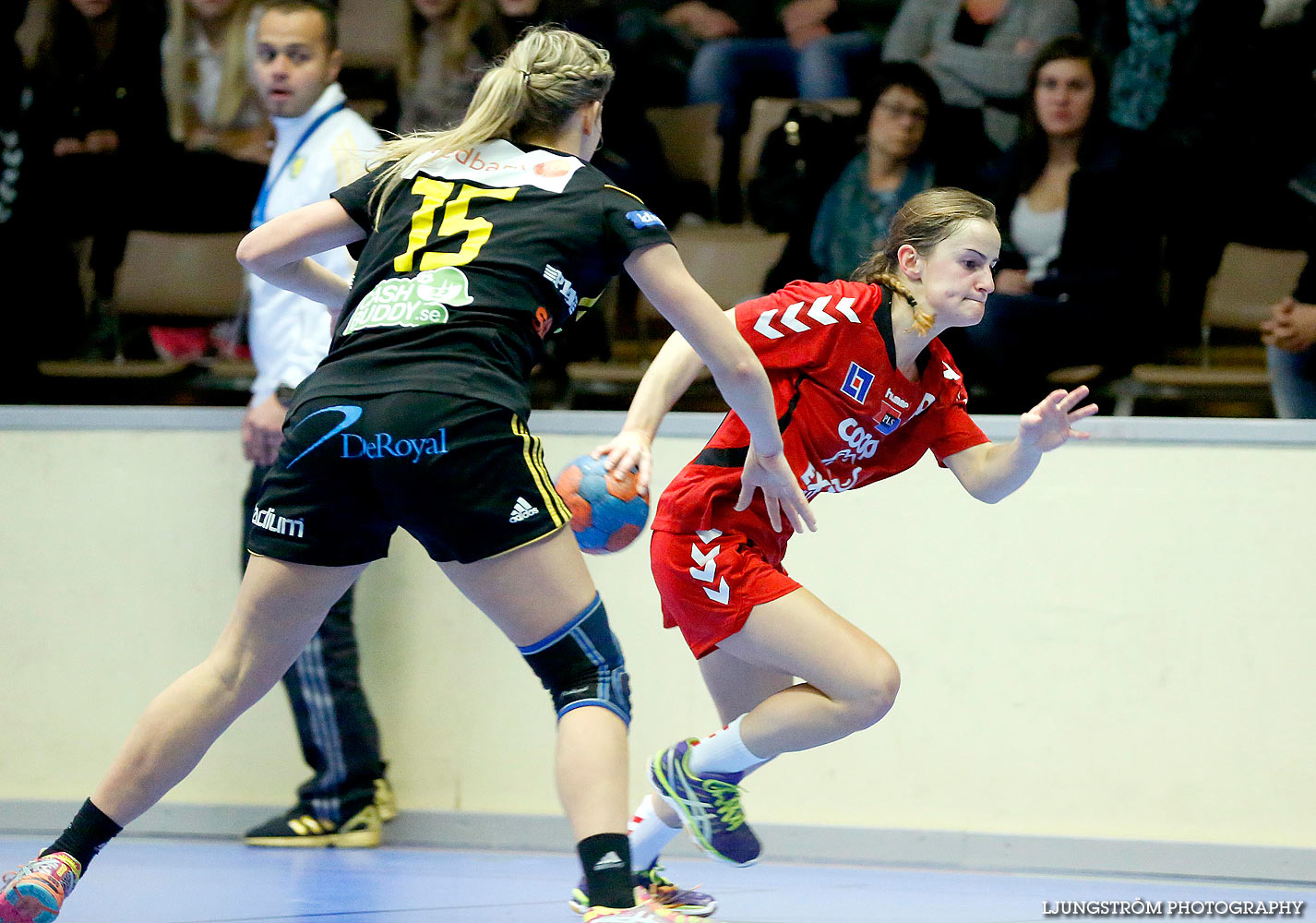 HF Somby/Skövde-HK S-hof 17-22,dam,Skövde Idrottshall,Skövde,Sverige,Handboll,,2014,128802