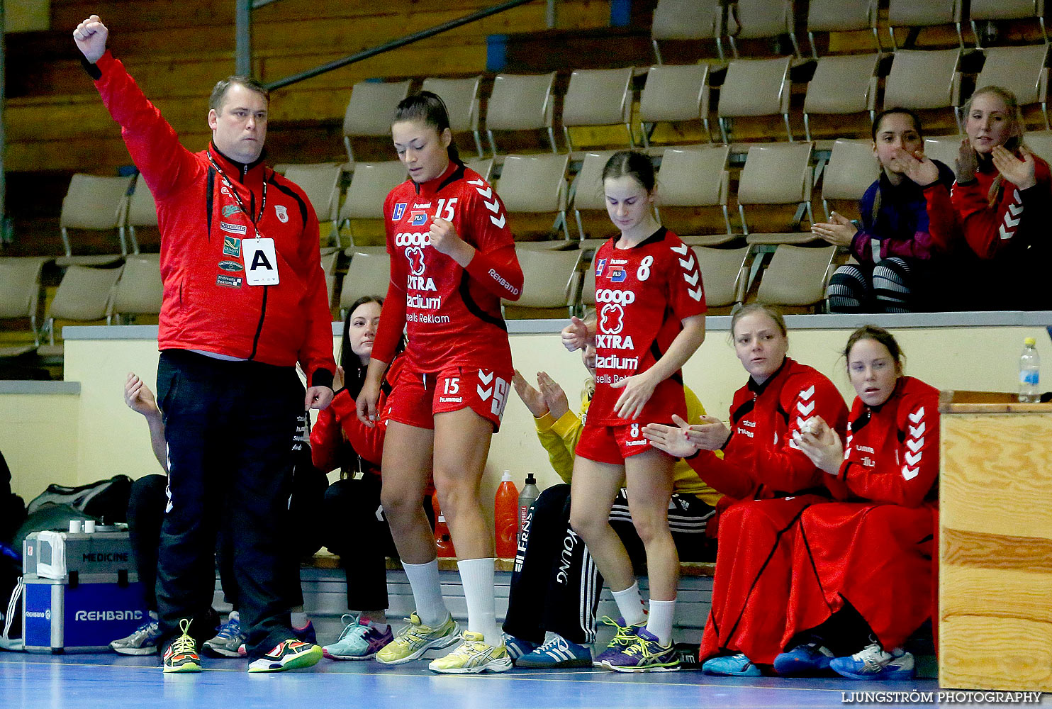 HF Somby/Skövde-HK S-hof 17-22,dam,Skövde Idrottshall,Skövde,Sverige,Handboll,,2014,128811