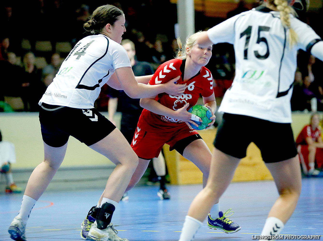 HF Somby/Skövde-BK Heid UF 24-21,dam,Skövde Idrottshall,Skövde,Sverige,Handboll,,2014,128827