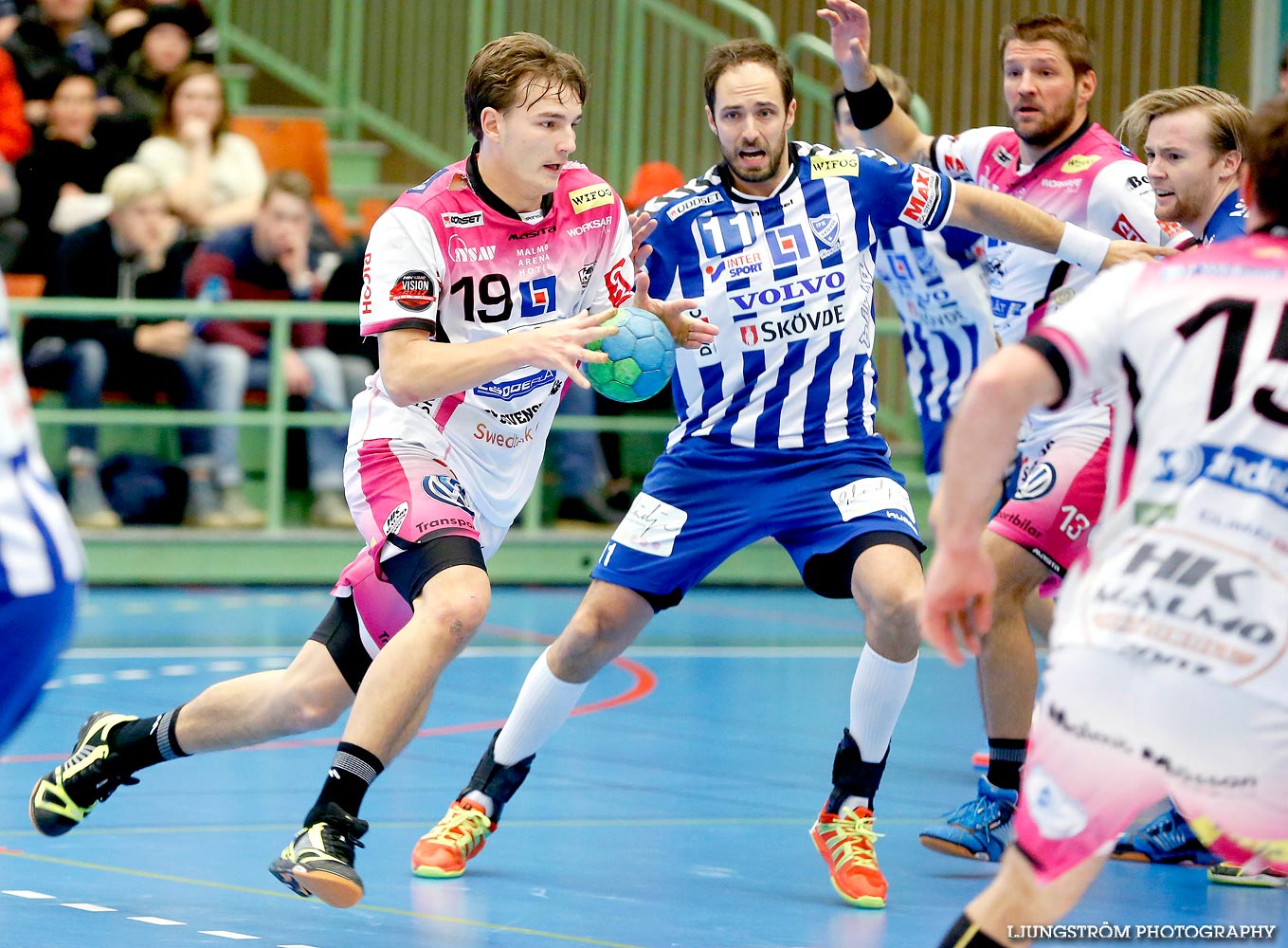 IFK Skövde HK-HK Malmö 27-25,herr,Arena Skövde,Skövde,Sverige,Handboll,,2014,101916