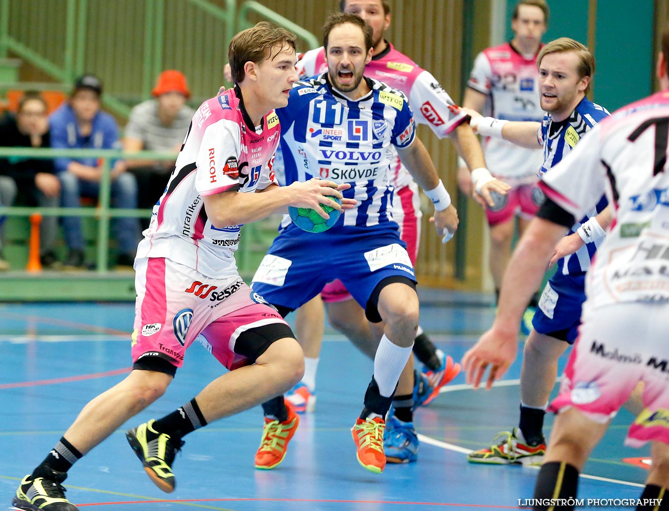 IFK Skövde HK-HK Malmö 27-25,herr,Arena Skövde,Skövde,Sverige,Handboll,,2014,101917