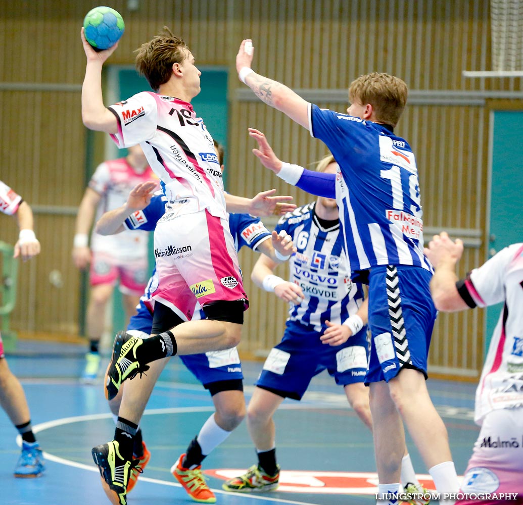 IFK Skövde HK-HK Malmö 27-25,herr,Arena Skövde,Skövde,Sverige,Handboll,,2014,101918