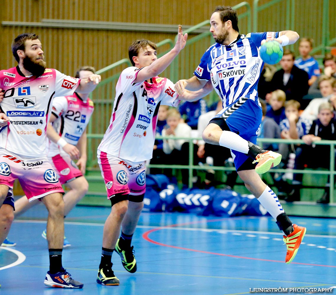 IFK Skövde HK-HK Malmö 27-25,herr,Arena Skövde,Skövde,Sverige,Handboll,,2014,101922