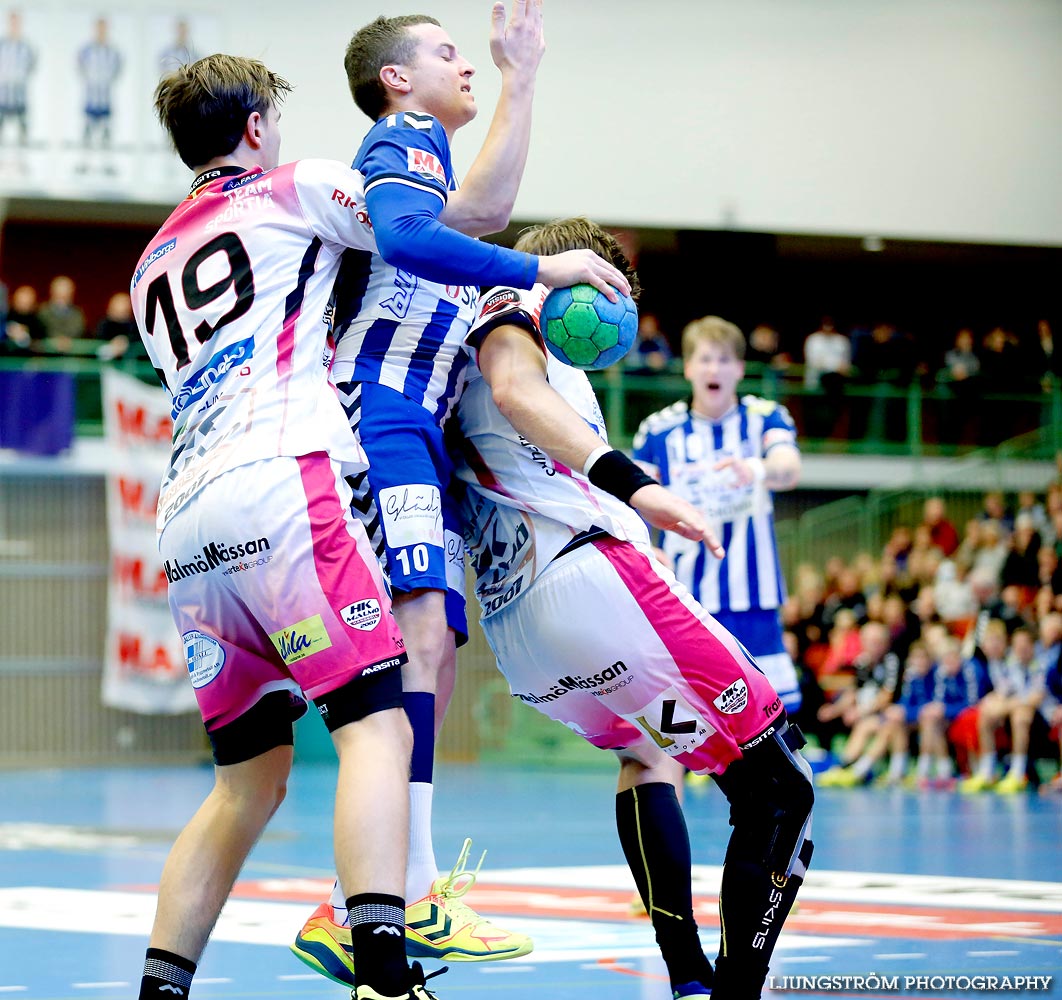 IFK Skövde HK-HK Malmö 27-25,herr,Arena Skövde,Skövde,Sverige,Handboll,,2014,101941