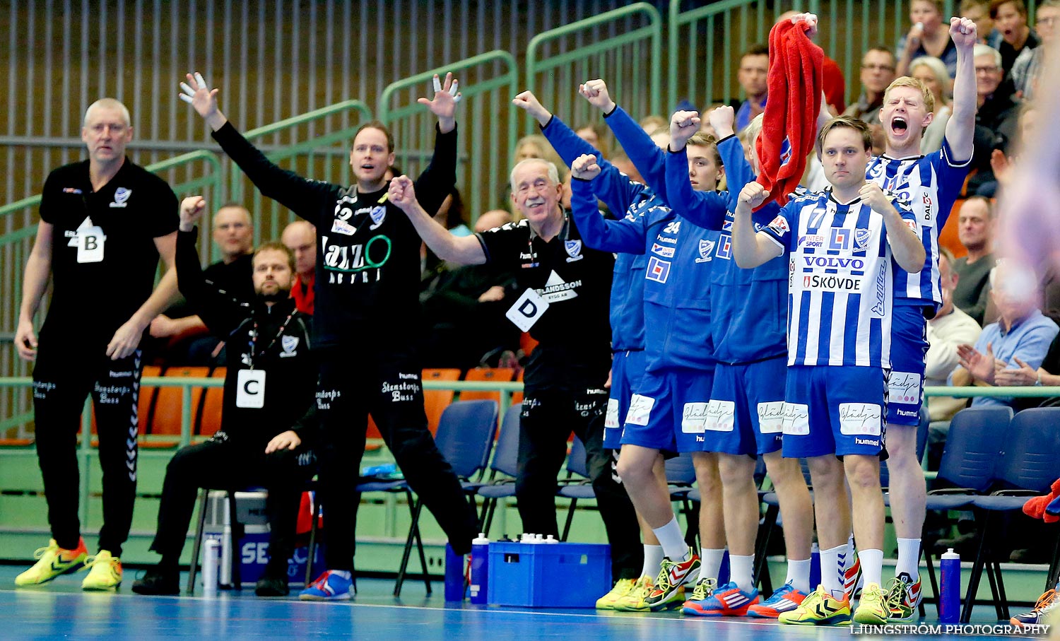 IFK Skövde HK-HK Malmö 27-25,herr,Arena Skövde,Skövde,Sverige,Handboll,,2014,101943