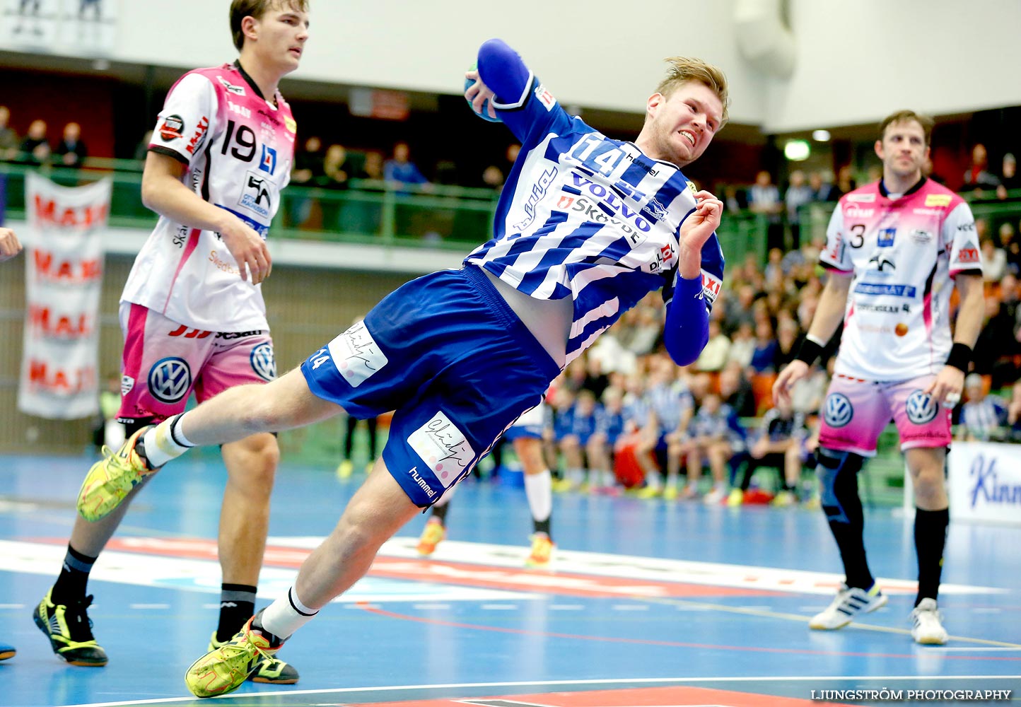 IFK Skövde HK-HK Malmö 27-25,herr,Arena Skövde,Skövde,Sverige,Handboll,,2014,101948