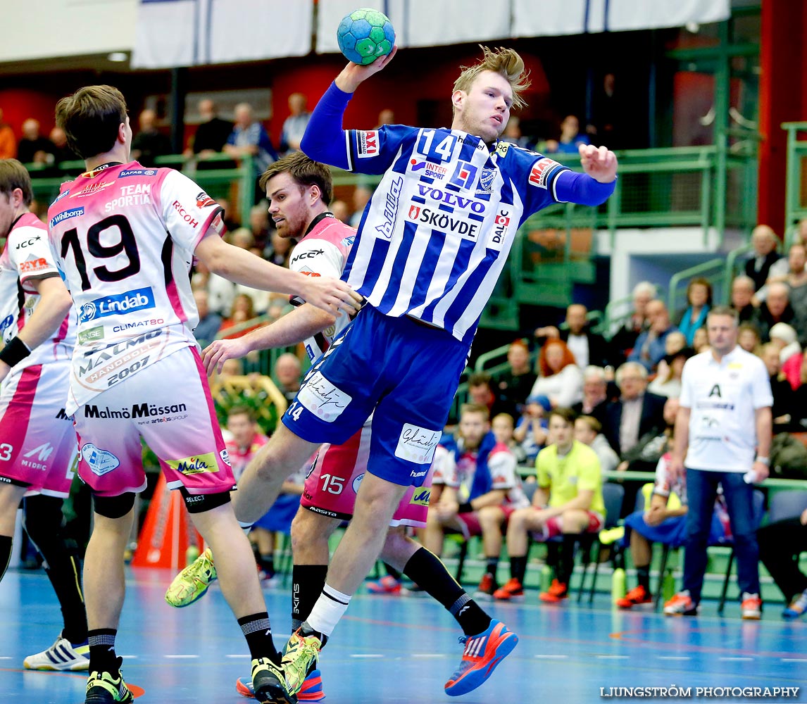 IFK Skövde HK-HK Malmö 27-25,herr,Arena Skövde,Skövde,Sverige,Handboll,,2014,101950