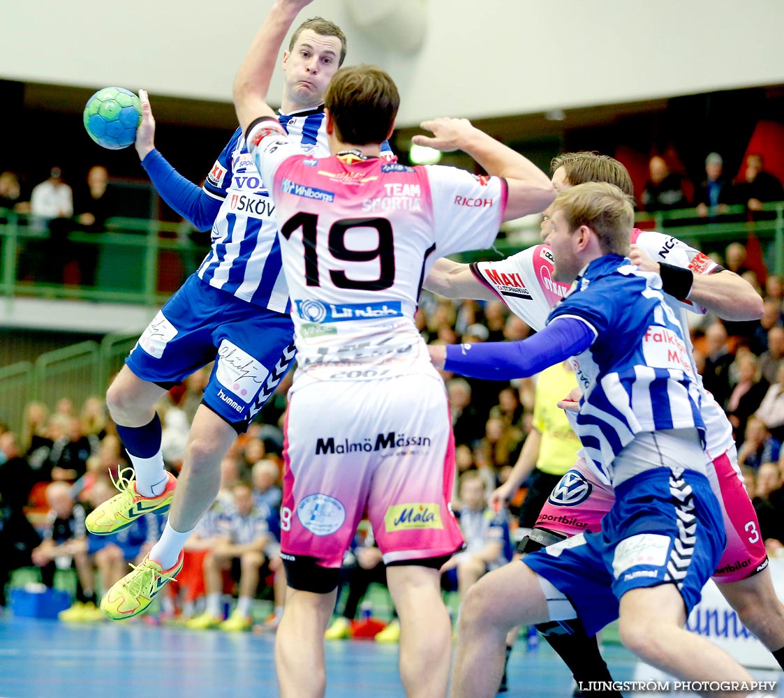 IFK Skövde HK-HK Malmö 27-25,herr,Arena Skövde,Skövde,Sverige,Handboll,,2014,101952