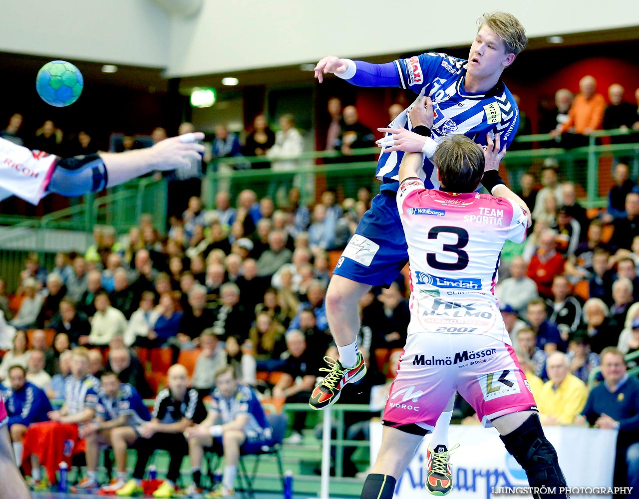 IFK Skövde HK-HK Malmö 27-25,herr,Arena Skövde,Skövde,Sverige,Handboll,,2014,101958