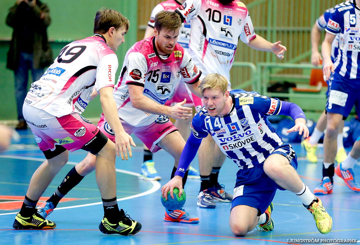 IFK Skövde HK-HK Malmö 27-25,herr,Arena Skövde,Skövde,Sverige,Handboll,,2014,101972