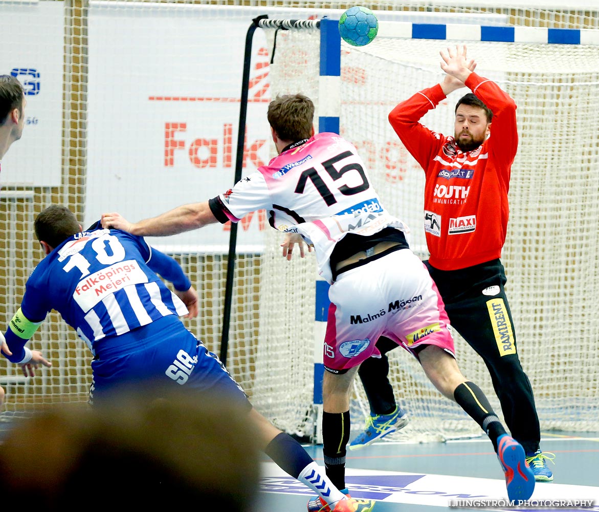 IFK Skövde HK-HK Malmö 27-25,herr,Arena Skövde,Skövde,Sverige,Handboll,,2014,101976