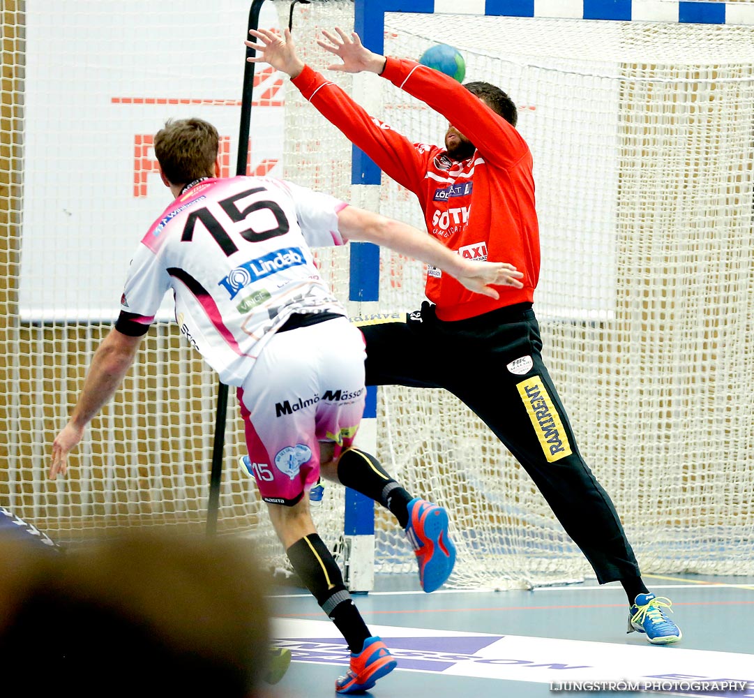 IFK Skövde HK-HK Malmö 27-25,herr,Arena Skövde,Skövde,Sverige,Handboll,,2014,101977