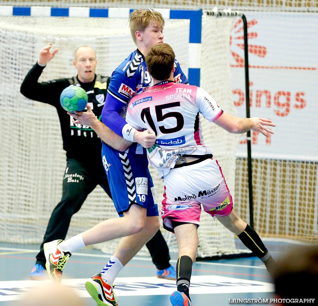 IFK Skövde HK-HK Malmö 27-25,herr,Arena Skövde,Skövde,Sverige,Handboll,,2014,101988