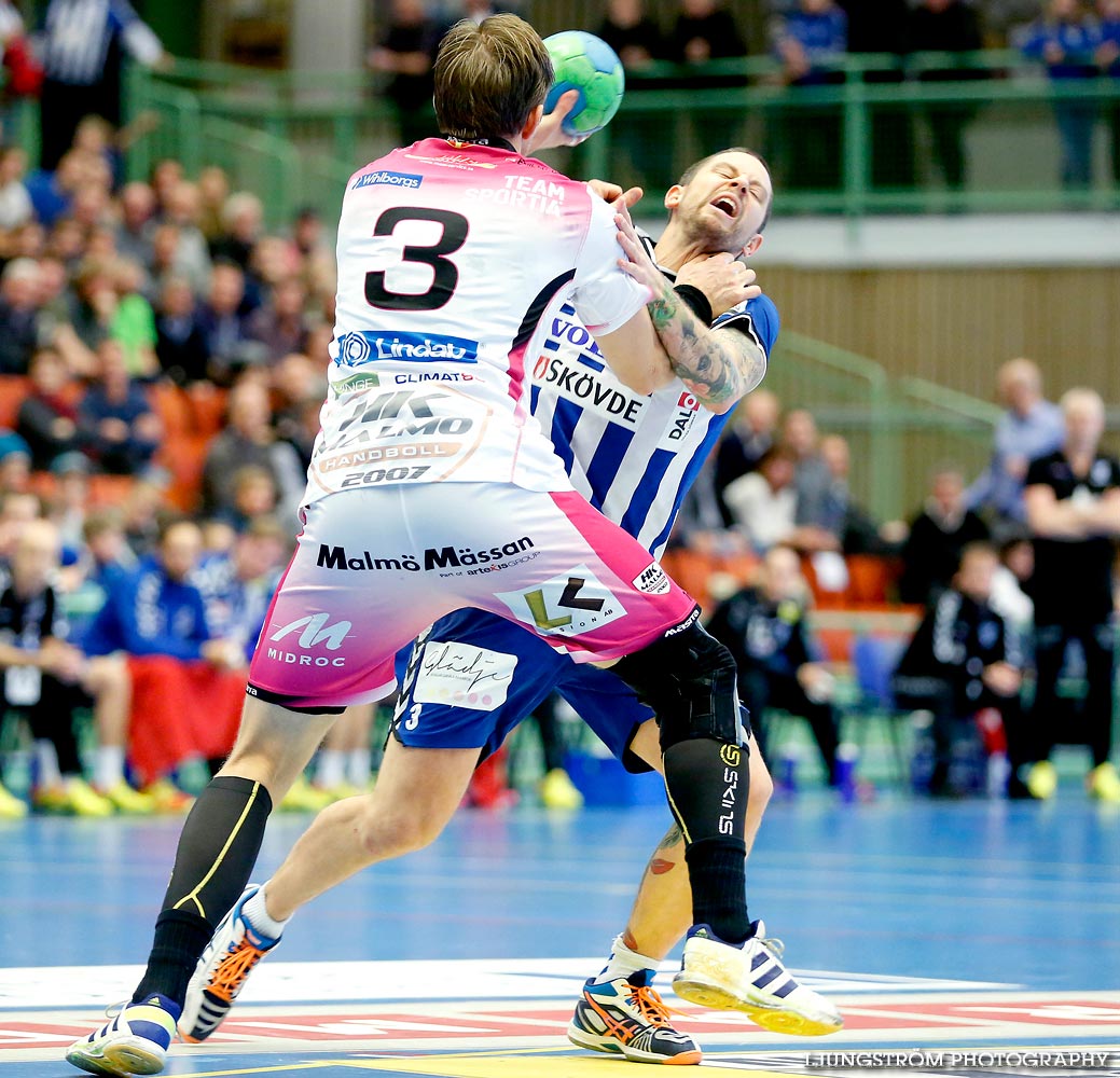 IFK Skövde HK-HK Malmö 27-25,herr,Arena Skövde,Skövde,Sverige,Handboll,,2014,101999