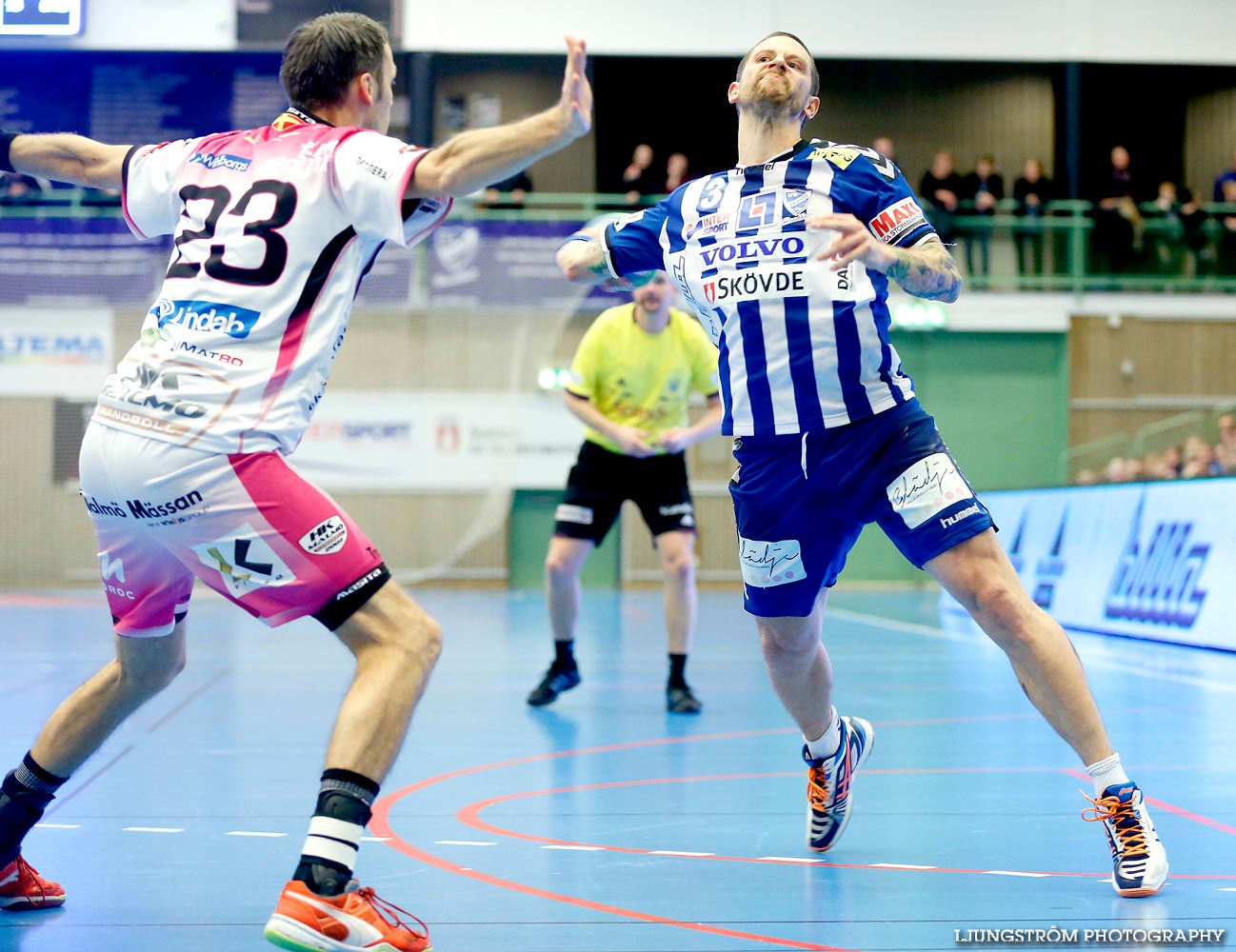 IFK Skövde HK-HK Malmö 27-25,herr,Arena Skövde,Skövde,Sverige,Handboll,,2014,102024