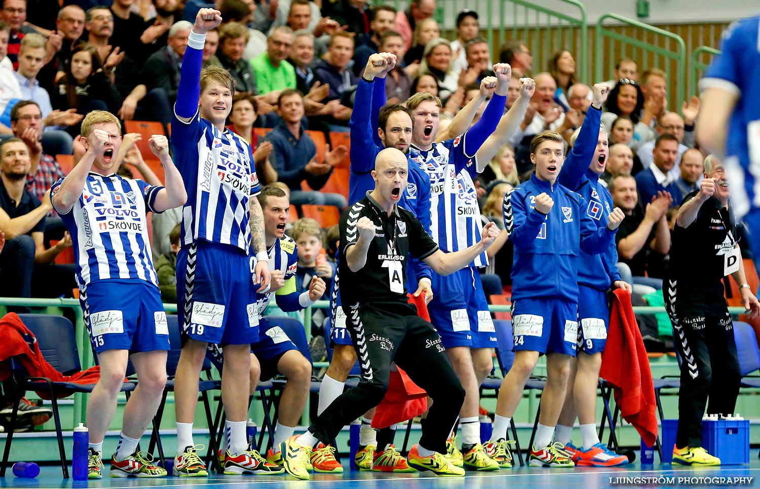 IFK Skövde HK-HK Malmö 27-25,herr,Arena Skövde,Skövde,Sverige,Handboll,,2014,102025