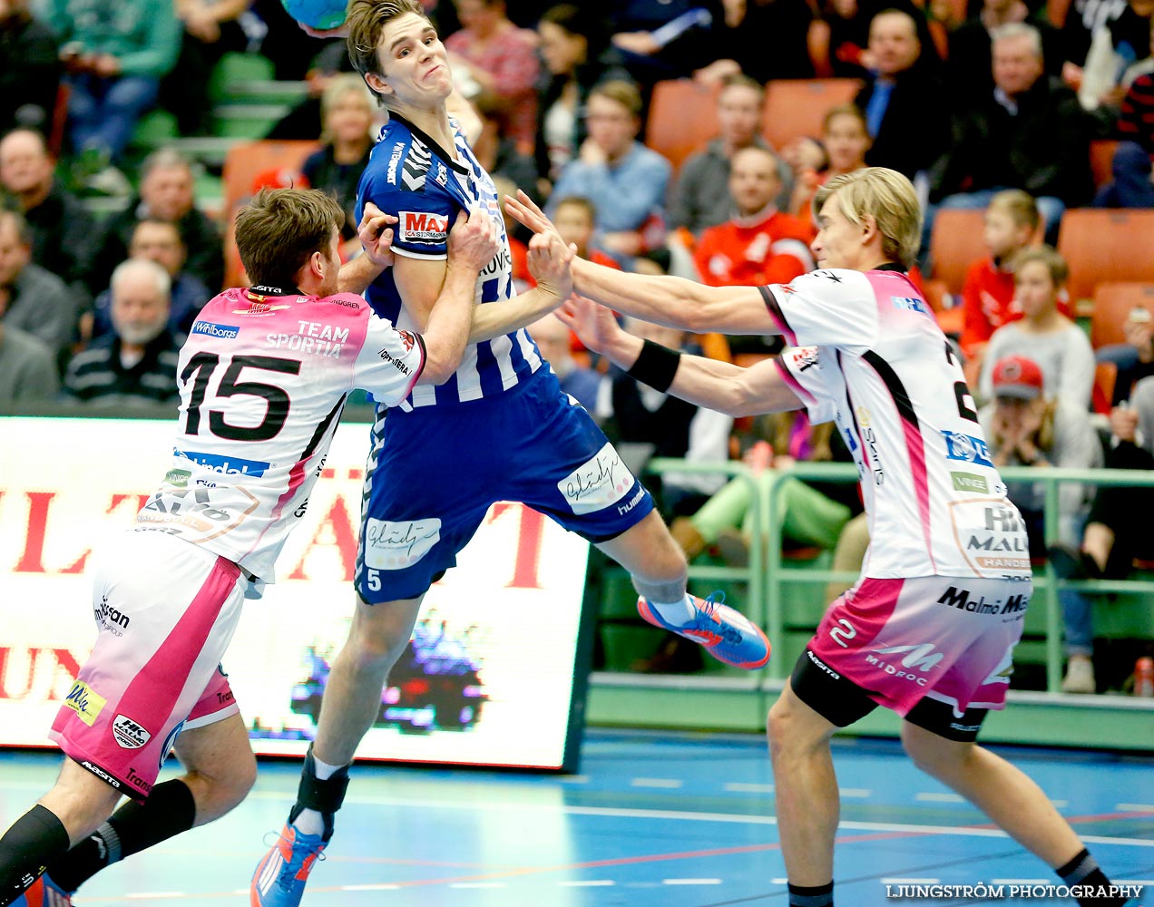 IFK Skövde HK-HK Malmö 27-25,herr,Arena Skövde,Skövde,Sverige,Handboll,,2014,102031