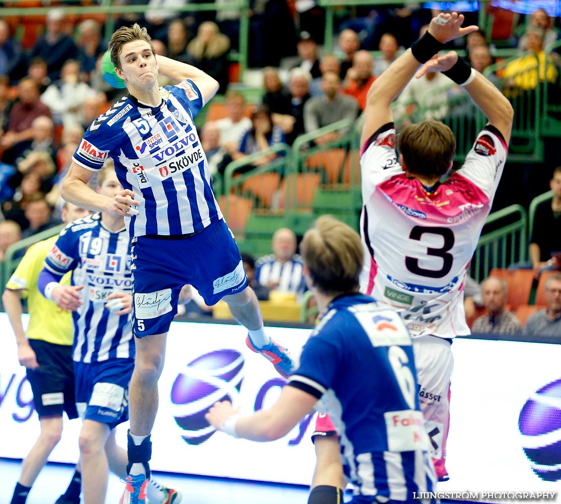 IFK Skövde HK-HK Malmö 27-25,herr,Arena Skövde,Skövde,Sverige,Handboll,,2014,102037