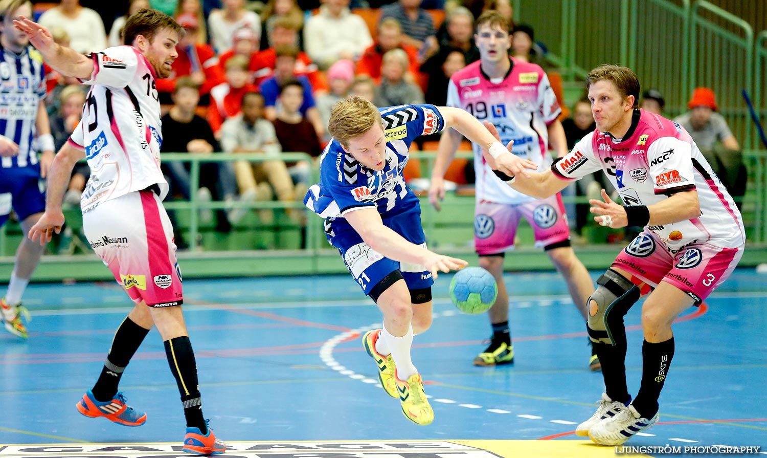 IFK Skövde HK-HK Malmö 27-25,herr,Arena Skövde,Skövde,Sverige,Handboll,,2014,102093