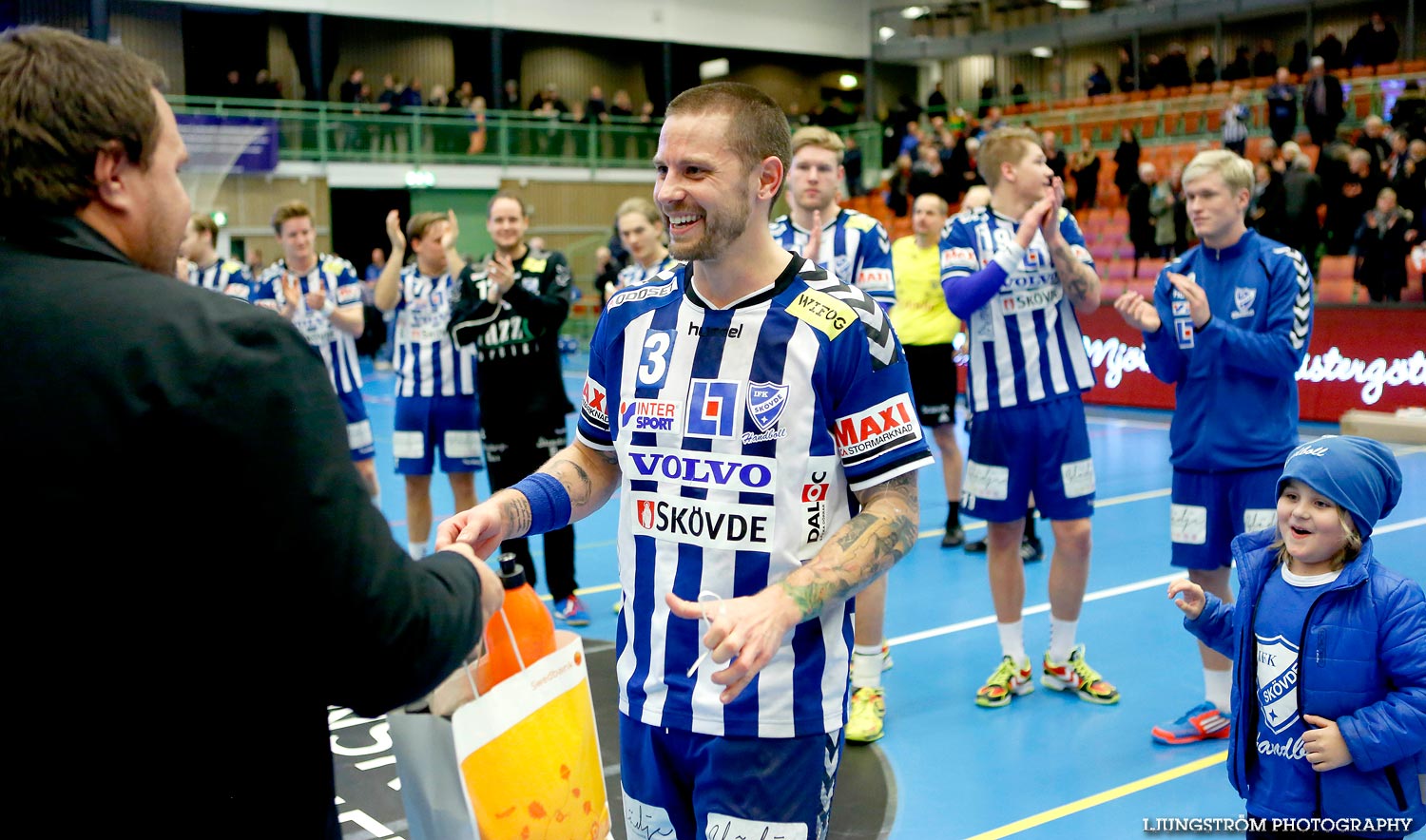 IFK Skövde HK-HK Malmö 27-25,herr,Arena Skövde,Skövde,Sverige,Handboll,,2014,102113