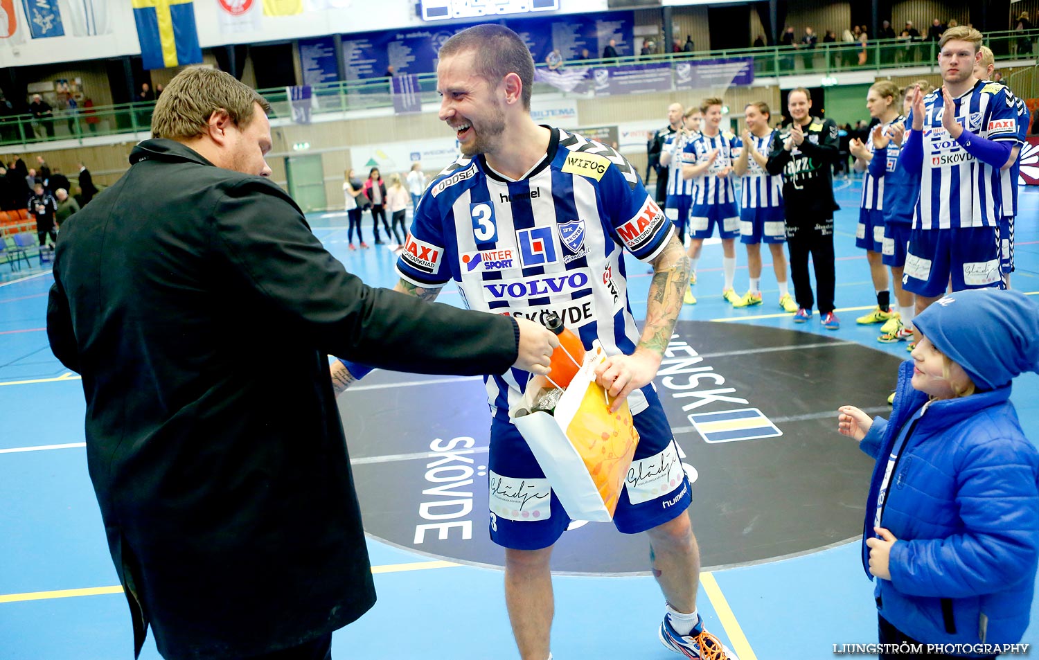 IFK Skövde HK-HK Malmö 27-25,herr,Arena Skövde,Skövde,Sverige,Handboll,,2014,102114