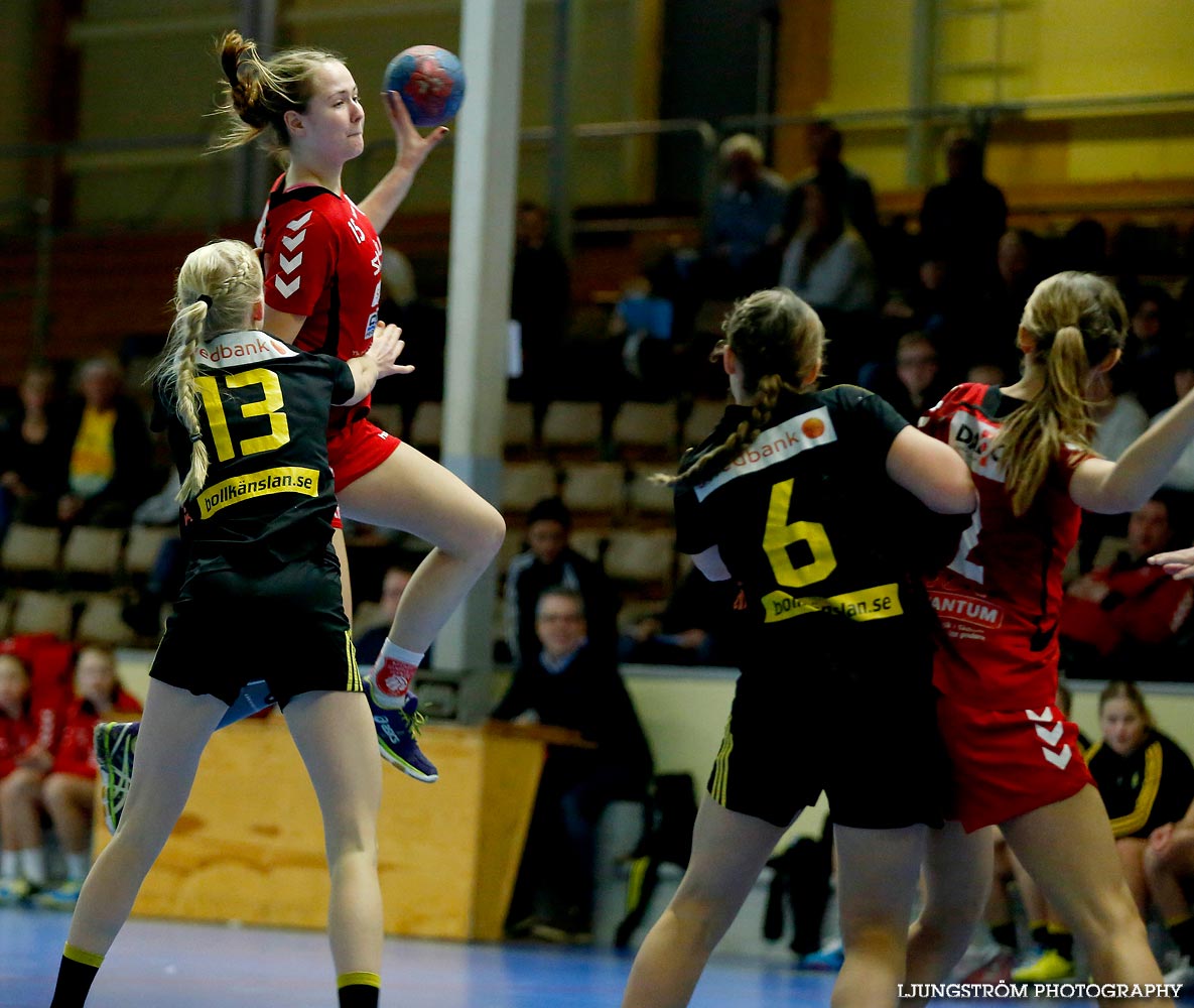 Ungdoms-SM Steg 3 Flickor A Skövde HF-HK S-hof 31-15,dam,Skövde Idrottshall,Skövde,Sverige,Handboll,,2015,102363