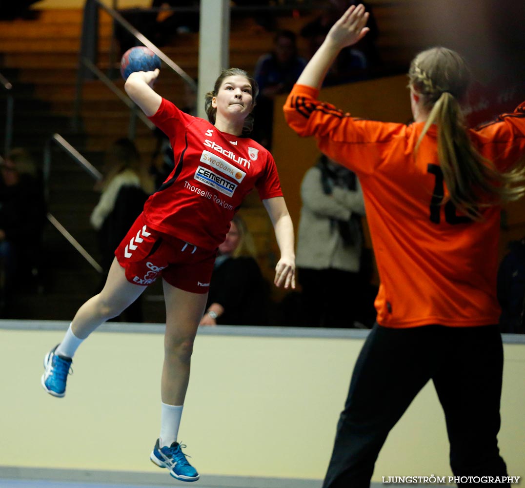 Ungdoms-SM Steg 3 Flickor A Skövde HF-HK S-hof 31-15,dam,Skövde Idrottshall,Skövde,Sverige,Handboll,,2015,102365