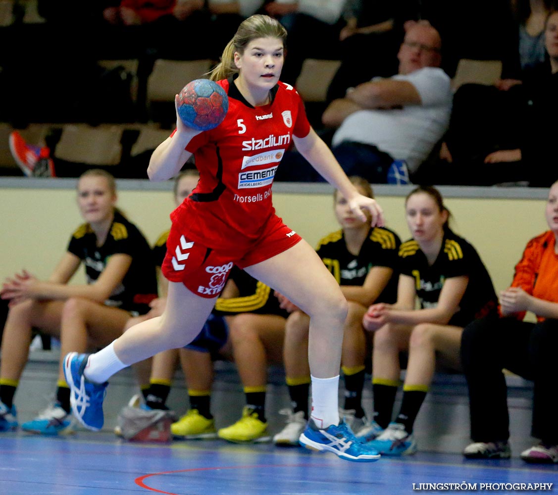 Ungdoms-SM Steg 3 Flickor A Skövde HF-HK S-hof 31-15,dam,Skövde Idrottshall,Skövde,Sverige,Handboll,,2015,102367