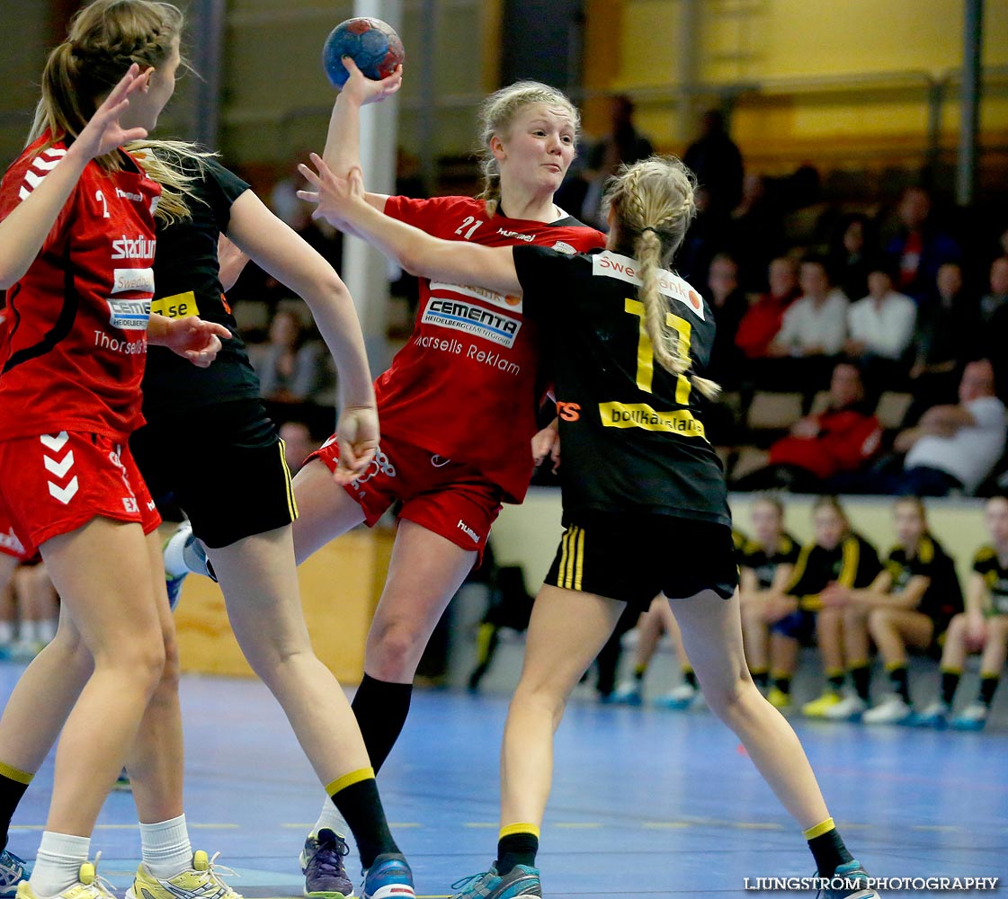 Ungdoms-SM Steg 3 Flickor A Skövde HF-HK S-hof 31-15,dam,Skövde Idrottshall,Skövde,Sverige,Handboll,,2015,102376