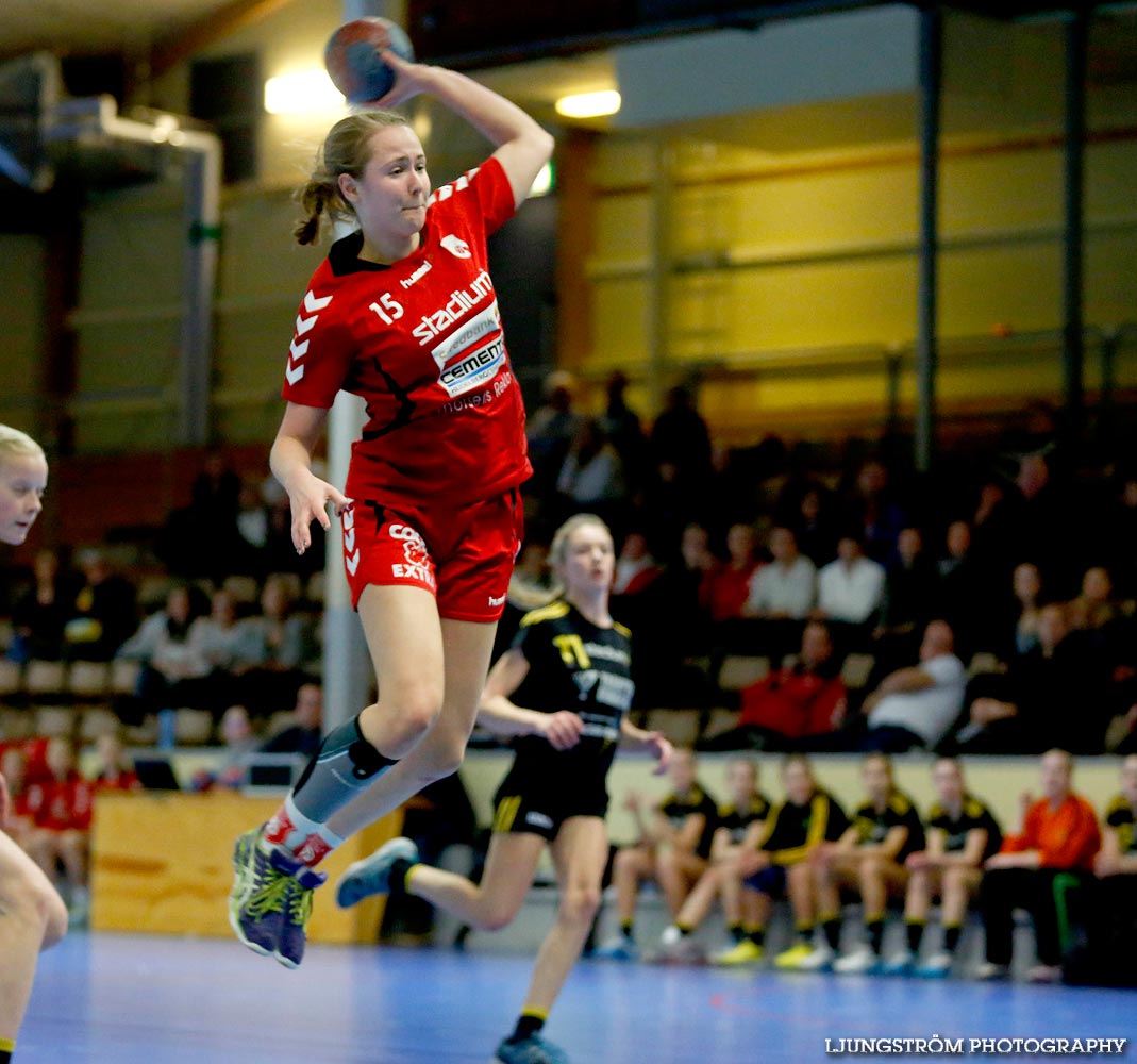 Ungdoms-SM Steg 3 Flickor A Skövde HF-HK S-hof 31-15,dam,Skövde Idrottshall,Skövde,Sverige,Handboll,,2015,102380