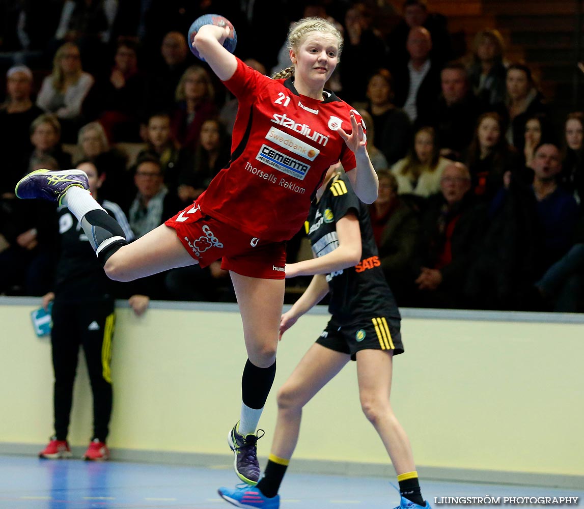 Ungdoms-SM Steg 3 Flickor A Skövde HF-HK S-hof 31-15,dam,Skövde Idrottshall,Skövde,Sverige,Handboll,,2015,102388