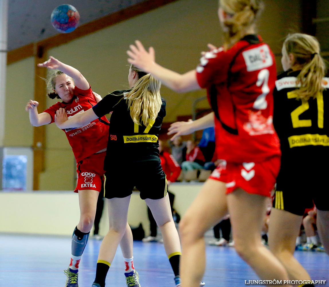 Ungdoms-SM Steg 3 Flickor A Skövde HF-HK S-hof 31-15,dam,Skövde Idrottshall,Skövde,Sverige,Handboll,,2015,102390