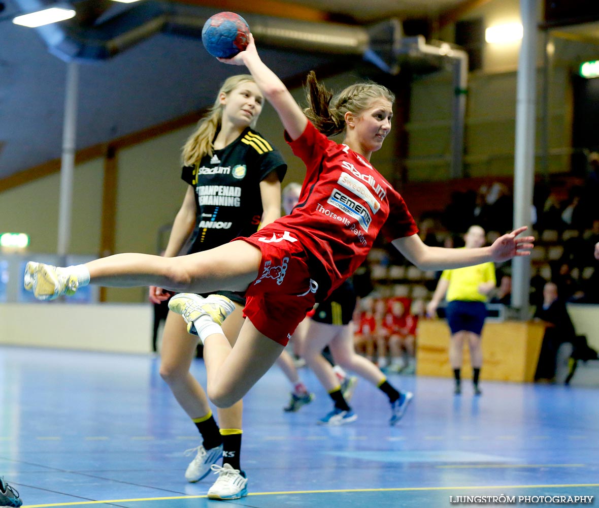 Ungdoms-SM Steg 3 Flickor A Skövde HF-HK S-hof 31-15,dam,Skövde Idrottshall,Skövde,Sverige,Handboll,,2015,102393