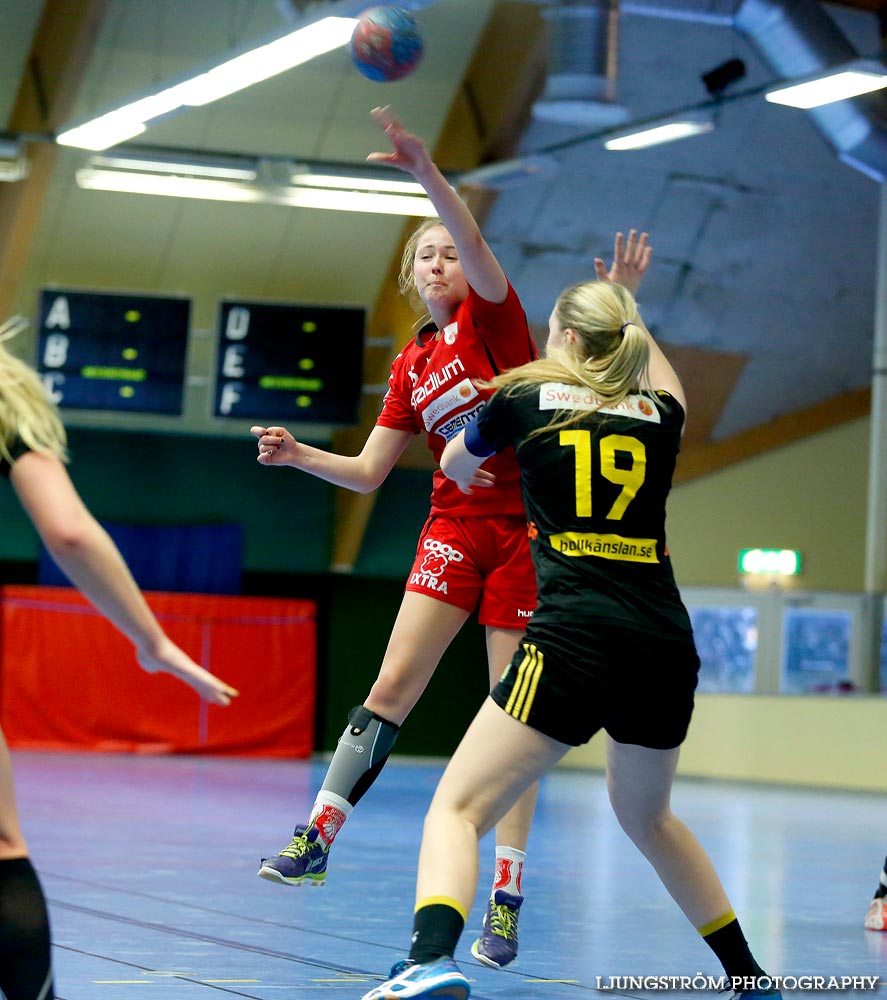 Ungdoms-SM Steg 3 Flickor A Skövde HF-HK S-hof 31-15,dam,Skövde Idrottshall,Skövde,Sverige,Handboll,,2015,102398