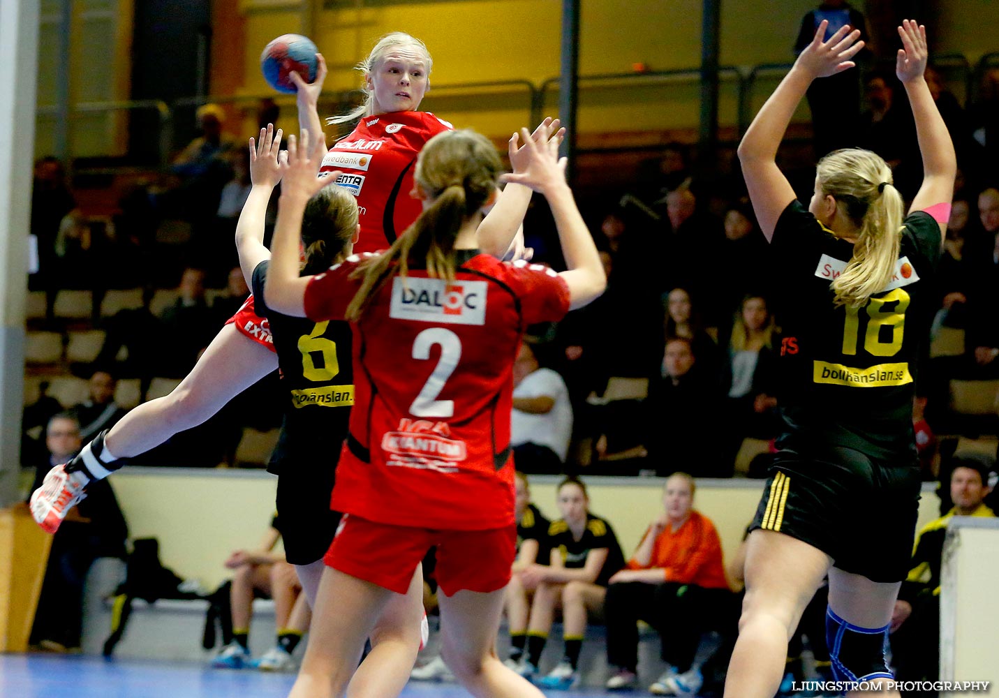 Ungdoms-SM Steg 3 Flickor A Skövde HF-HK S-hof 31-15,dam,Skövde Idrottshall,Skövde,Sverige,Handboll,,2015,102399