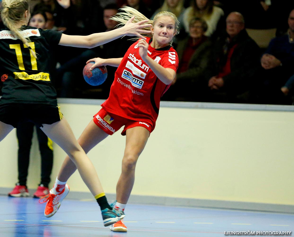 Ungdoms-SM Steg 3 Flickor A Skövde HF-HK S-hof 31-15,dam,Skövde Idrottshall,Skövde,Sverige,Handboll,,2015,102405