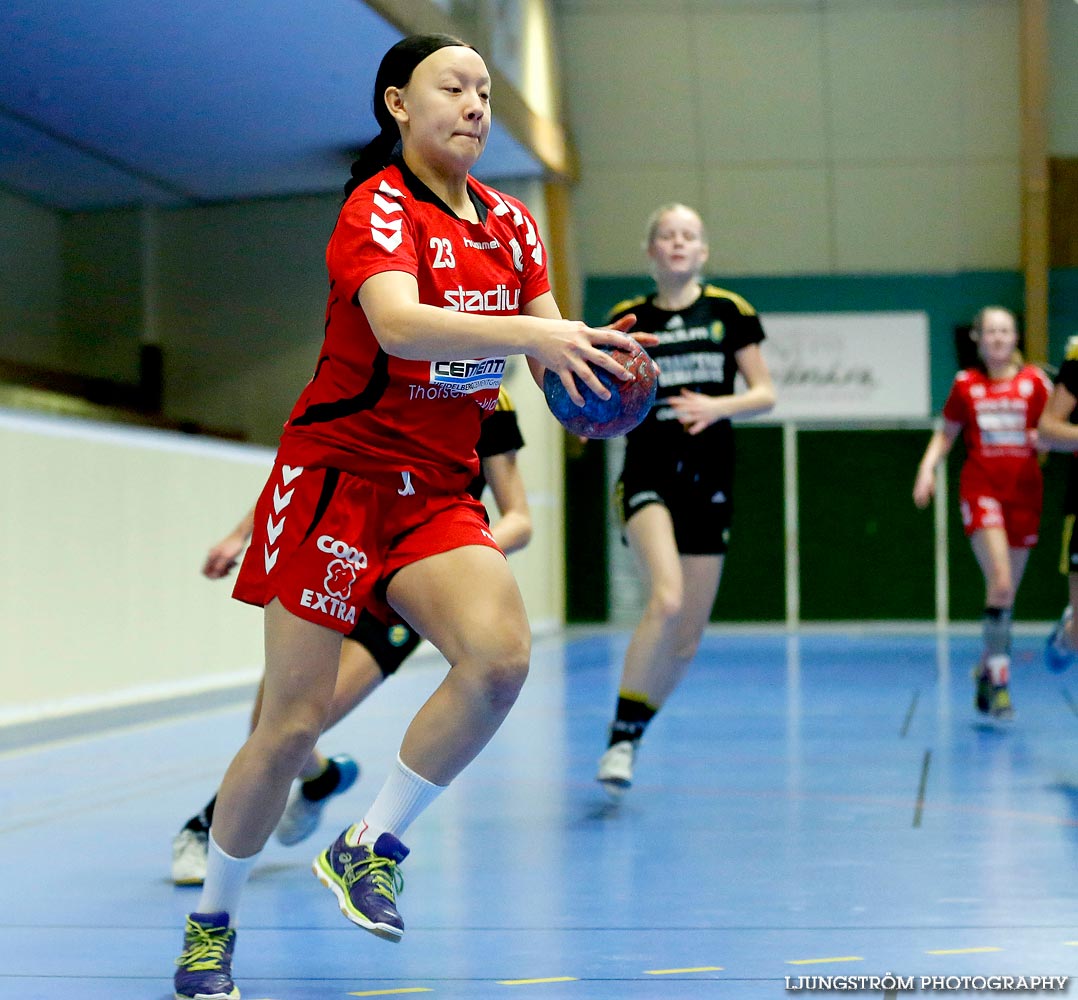 Ungdoms-SM Steg 3 Flickor A Skövde HF-HK S-hof 31-15,dam,Skövde Idrottshall,Skövde,Sverige,Handboll,,2015,102408