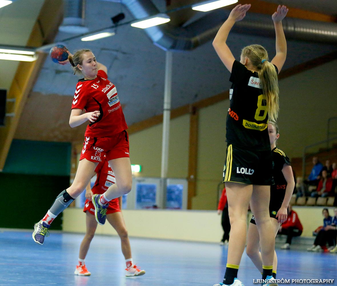 Ungdoms-SM Steg 3 Flickor A Skövde HF-HK S-hof 31-15,dam,Skövde Idrottshall,Skövde,Sverige,Handboll,,2015,102415